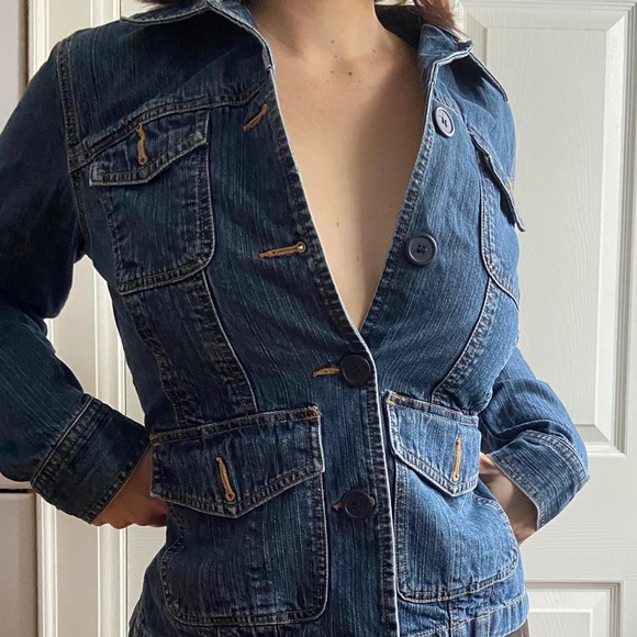 Y2k denim jacket - Picture 1 of 4